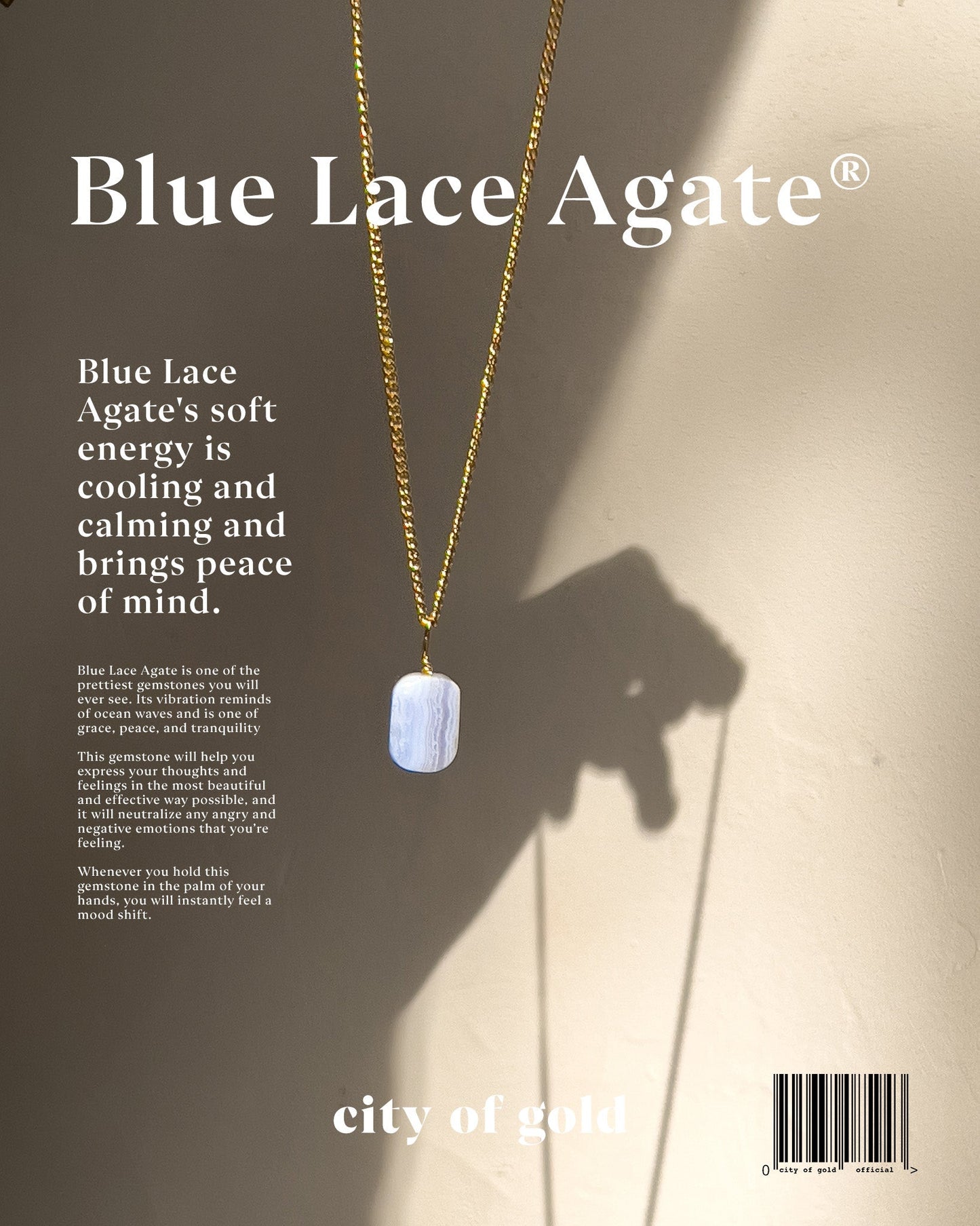 BLUE LACE AGATE