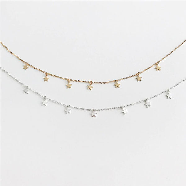 Desiree Mini Stars Choker Necklace