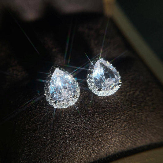 The Aria Pear Earrings