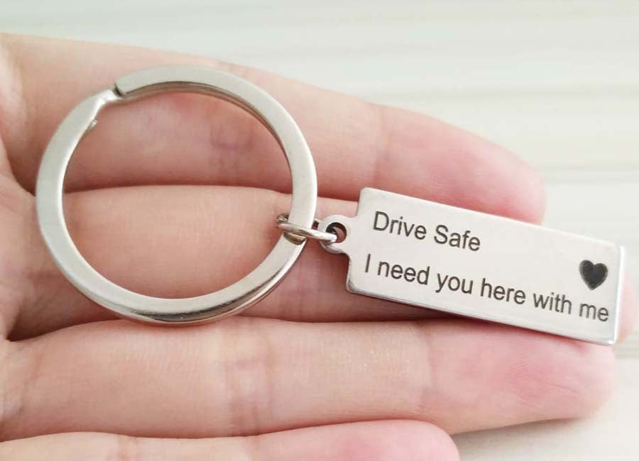 Drive Safe Keychain