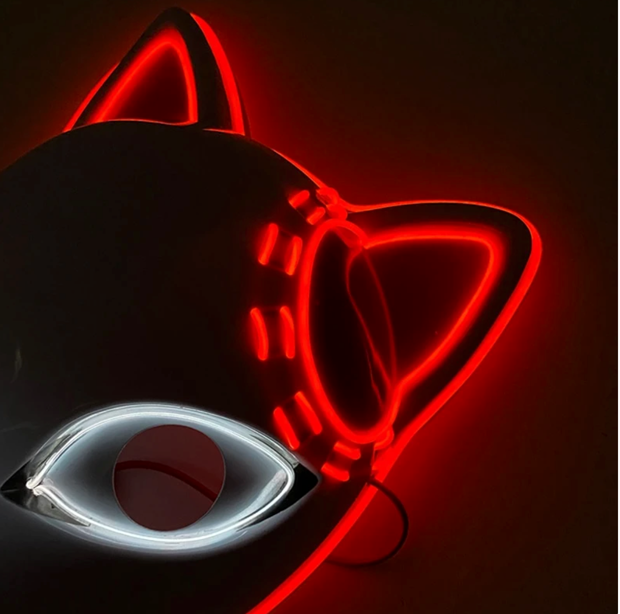 Demon Slayer Led Fox Mask