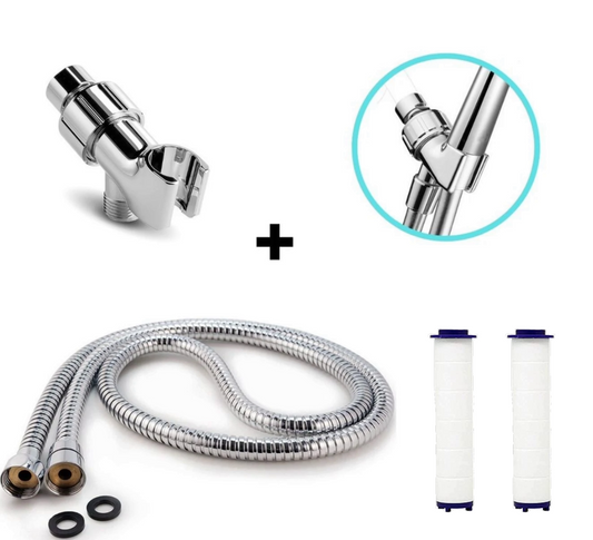 ® Shower Holder & Hose + Filters