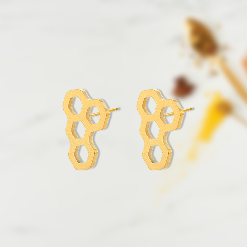 Honeycomb Earrings