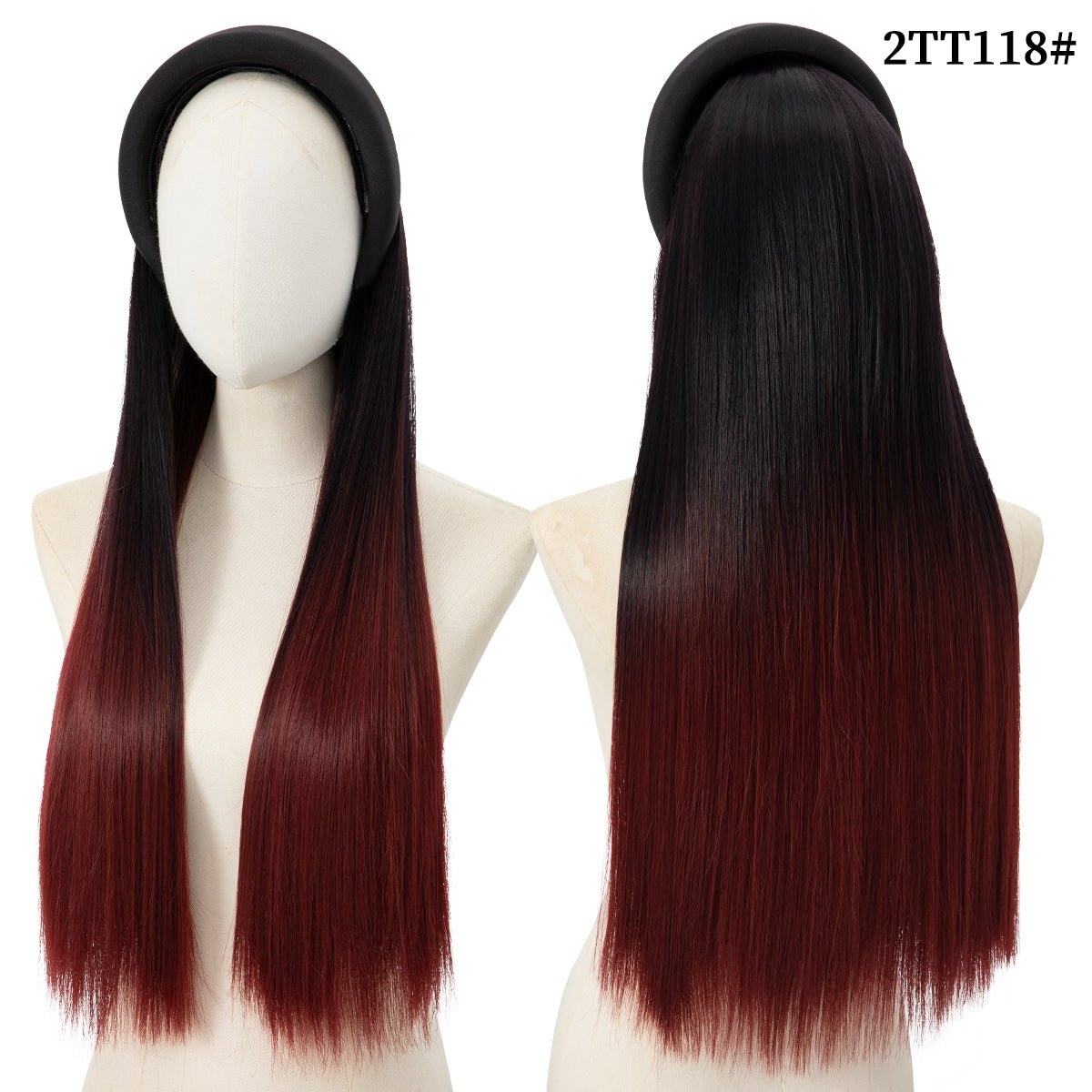 Long Wavy Headband Wig