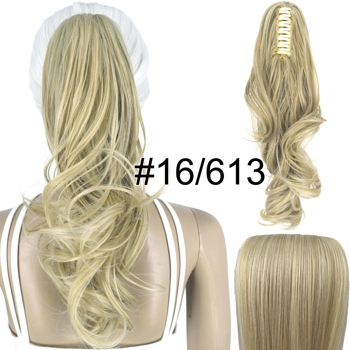 Wavy Claw Clip in Ponytail Hair Extensions