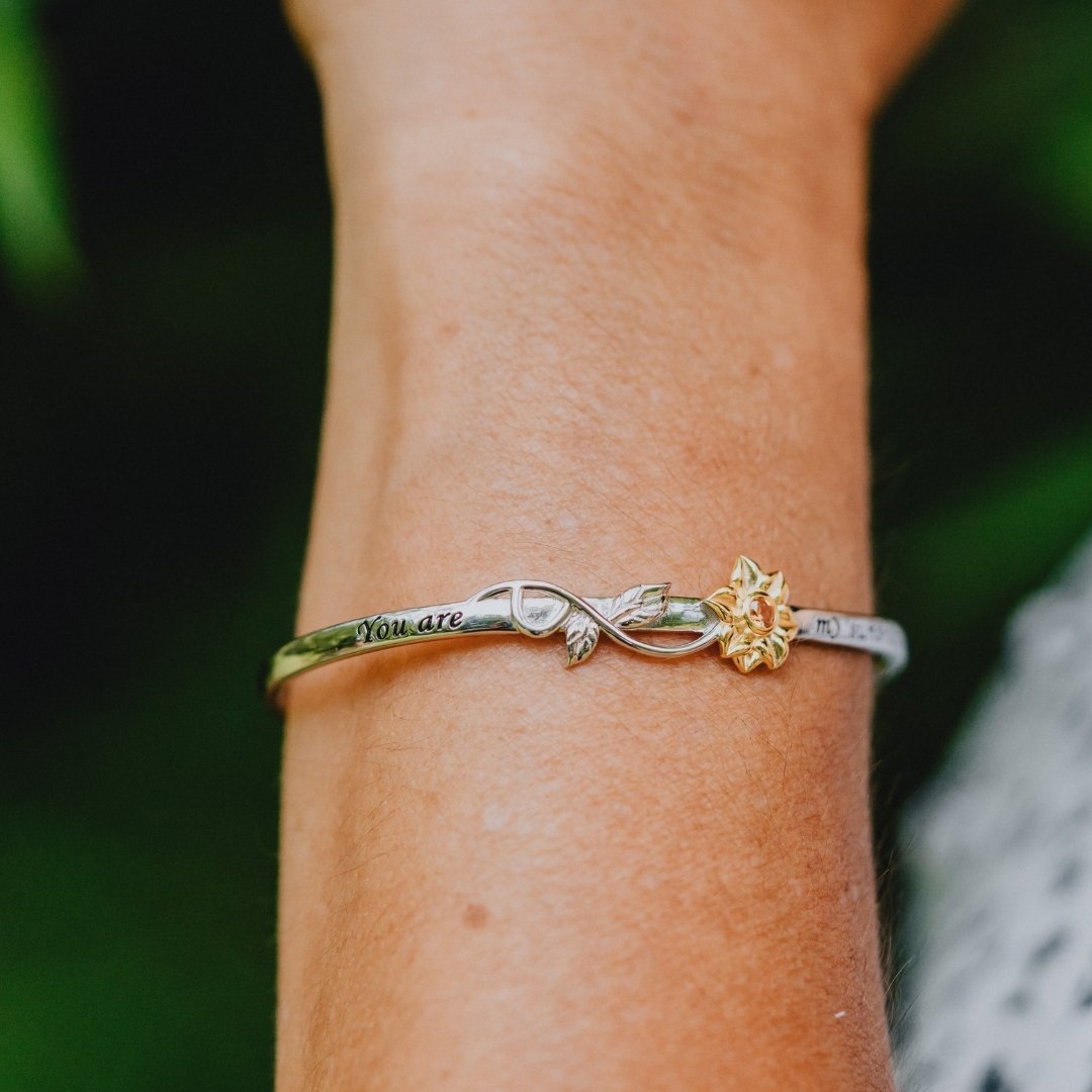 "You Are My Sunshine" Bangle